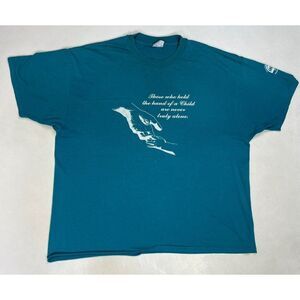 VTG Those Who Hold The Hand Of A Child Are Never Alone Graphic T-shirt Men XXL